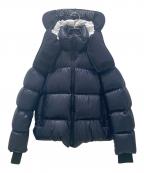 BURBERRYバーバリー）の古着「デタッチャブルフードダウンジャケット」｜ネイビー