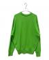 AMI PARIS (アミ パリス) Crew neck knit sweater 黄緑 サイズ:L：28000円
