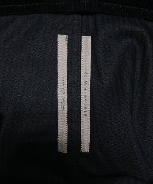 RICK OWENS（リックオウエンス）RICK OWENS (リックオウエンス) 22AW BOLAN BANANA ブラック サイズ:32の古着・服飾アイテム