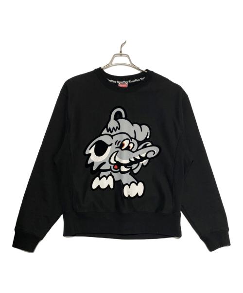 KENZO（ケンゾー）KENZO (ケンゾー) VERDY (ヴェルディ) エレファントスウェット ブラック サイズ:XLの古着・服飾アイテム