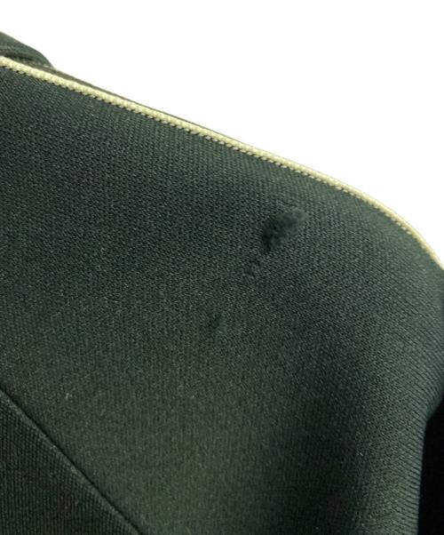 CELINE（セリーヌ）CELINE (セリーヌ) 24SS トリオンフ チャーム ロゴ 刺繍 ハーフジップ ジャージ ブラック サイズ:XLの古着・服飾アイテム