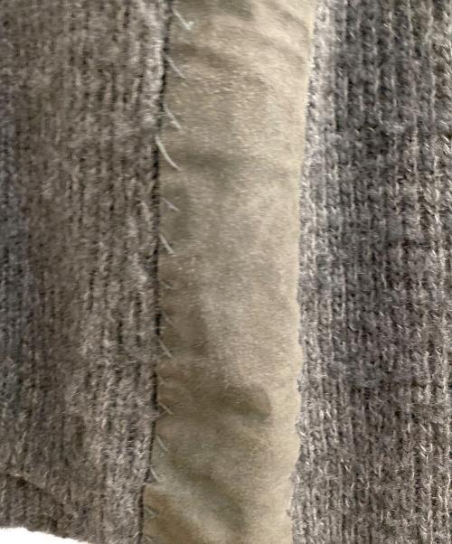 Yohji Yamamoto pour homme（ヨウジヤマモト プールオム）Yohji Yamamoto pour homme (ヨウジヤマモト プールオム) Vネックニット グレー サイズ:3の古着・服飾アイテム