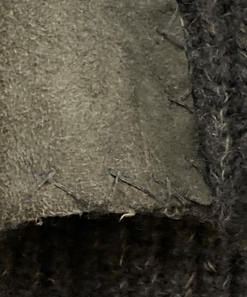 Yohji Yamamoto pour homme（ヨウジヤマモト プールオム）Yohji Yamamoto pour homme (ヨウジヤマモト プールオム) Vネックニット グレー サイズ:3の古着・服飾アイテム