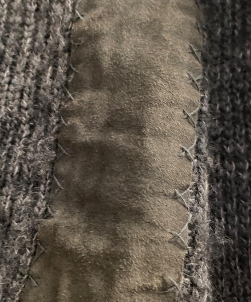 Yohji Yamamoto pour homme（ヨウジヤマモト プールオム）Yohji Yamamoto pour homme (ヨウジヤマモト プールオム) Vネックニット グレー サイズ:3の古着・服飾アイテム