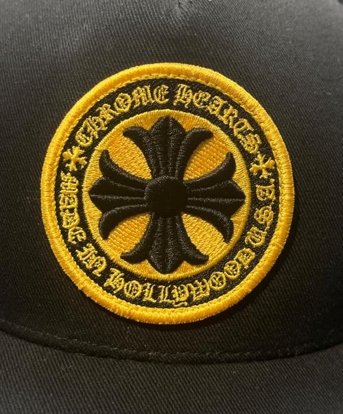 CHROME HEARTS（クロムハーツ）CHROME HEARTS (クロムハーツ) Yellow CH Plus Trucker Cap ブラックの古着・服飾アイテム