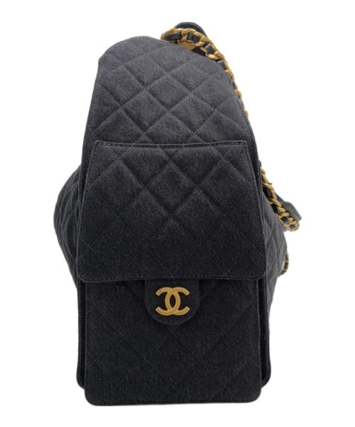CHANEL（シャネル）CHANEL (シャネル) CHANEL25 ミディアムハンドバッグ/ブラック ブラック サイズ:25の古着・服飾アイテム