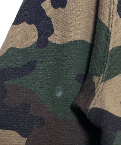 SUPREME（シュプリーム）Supreme (シュプリーム) 25FW Collegiate Applique Zip Up Hooded Sweatshirt Woodland Camo オリーブ サイズ:Sの古着・服飾アイテム