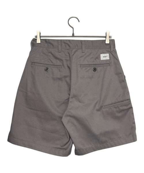 WTAPS（ダブルタップス）WTAPS (ダブルタップス) KHAKI SHORTS ライトグレー サイズ:01の古着・服飾アイテム