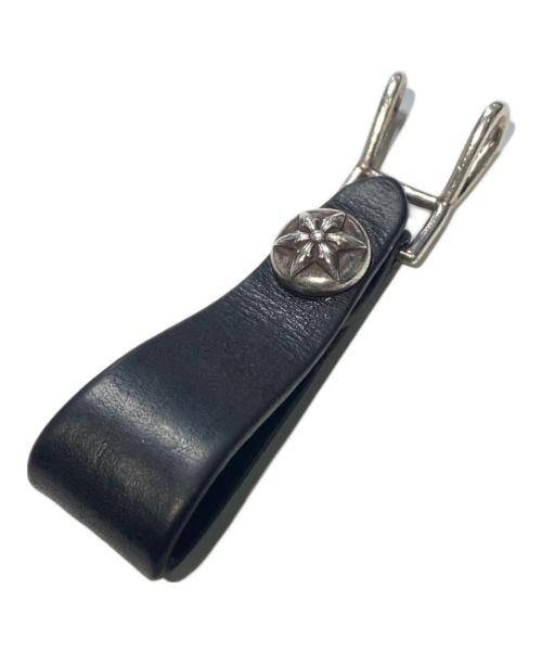 CHROME HEARTS（クロムハーツ）CHROME HEARTS (クロムハーツ) BELT LOOP  スターベルトループ ブラック×シルバーの古着・服飾アイテム
