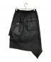 RICK OWENS (リックオウエンス) DRACCA SKIRT ブラック サイズ:46：60000円