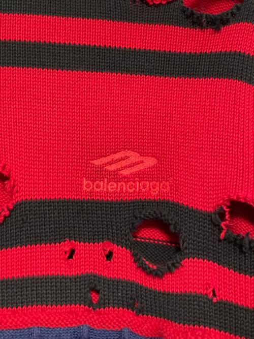 BALENCIAGA（バレンシアガ）BALENCIAGA (バレンシアガ) Crash knit マルチカラー サイズ:XSの古着・服飾アイテム