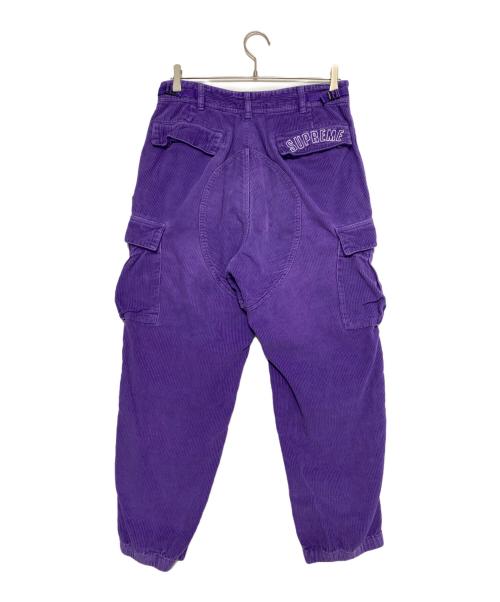 SUPREME（シュプリーム）SUPREME (シュプリーム) NIKE (ナイキ) Arc Corduroy Cargo Pant パープル サイズ:Sの古着・服飾アイテム