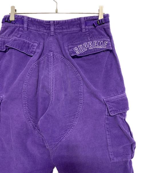 SUPREME（シュプリーム）SUPREME (シュプリーム) NIKE (ナイキ) Arc Corduroy Cargo Pant パープル サイズ:Sの古着・服飾アイテム
