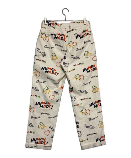 HUMAN MADE（ヒューマンメイド）HUMAN MADE (ヒューマンメイド) Printed Chino Pants ホワイト サイズ:Mの古着・服飾アイテム