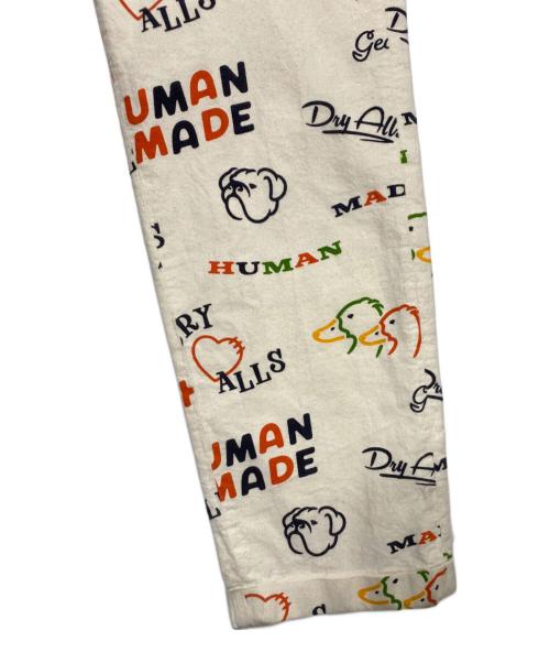 HUMAN MADE（ヒューマンメイド）HUMAN MADE (ヒューマンメイド) Printed Chino Pants ホワイト サイズ:Mの古着・服飾アイテム