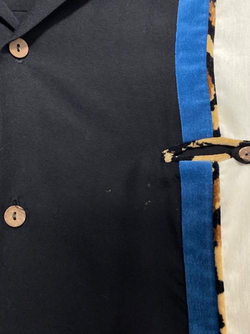 WACKO MARIA（ワコマリア）WACKO MARIA (ワコマリア) SWITCHING SHIRT L/S (TYPE-1) ブラック サイズ:XLの古着・服飾アイテム