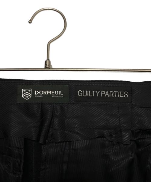 WACKO MARIA（ワコマリア）WACKO MARIA (ワコマリア) STRIPED PLEATED TROUSERS ブラック サイズ:XLの古着・服飾アイテム