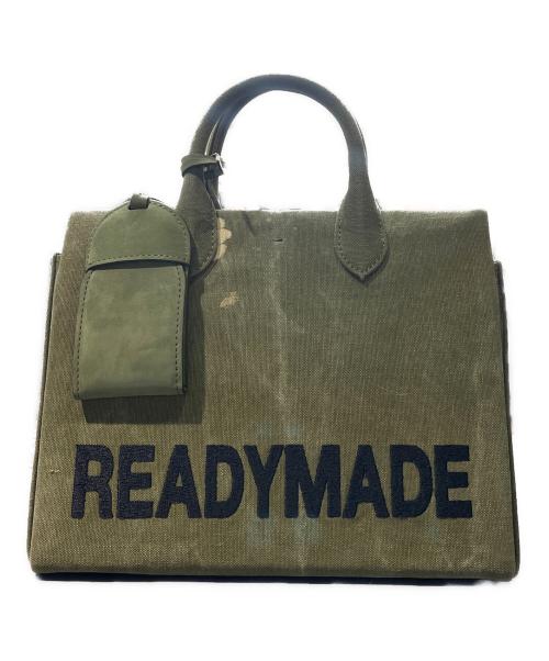 READYMADE（レディメイド）READYMADE (レディメイド) SHOPPING BAG 25 オリーブ サイズ:25の古着・服飾アイテム