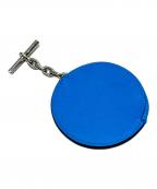 HERMESエルメス）の古着「ラウンドコインケース」｜スカイブルー