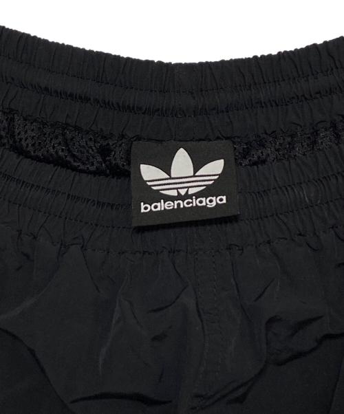 BALENCIAGA（バレンシアガ）BALENCIAGA (バレンシアガ) adidas (アディダス) ポプリンラージショーツブラック ブラック サイズ:50の古着・服飾アイテム