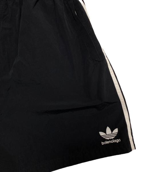 BALENCIAGA（バレンシアガ）BALENCIAGA (バレンシアガ) adidas (アディダス) ポプリンラージショーツブラック ブラック サイズ:50の古着・服飾アイテム