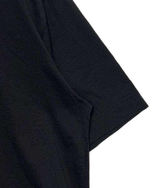 FENDI（フェンディ）FENDI (フェンディ) VERSACE (ヴェルサーチェ) ネックロゴ カットソー ブラック サイズ:Lの古着・服飾アイテム