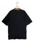 FENDI (フェンディ) VERSACE (ヴェルサーチェ) ネックロゴ カットソー ブラック サイズ:L：35000円
