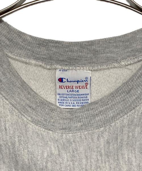 Champion（チャンピオン）Champion (チャンピオン) ST.JOHNS FOOTBALL Reverse Weave グレー サイズ:Lの古着・服飾アイテム