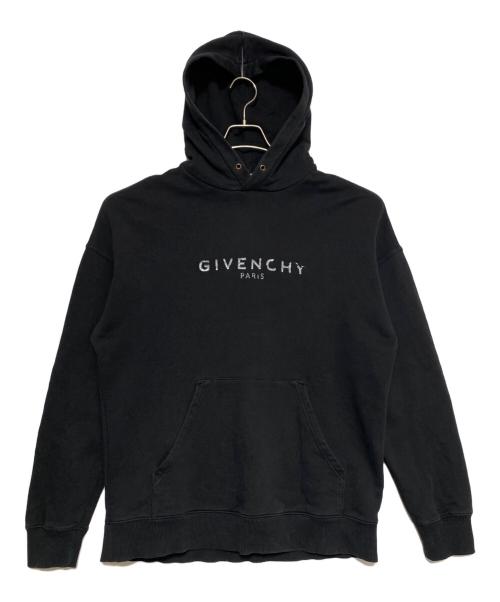 GIVENCHY（ジバンシィ）GIVENCHY (ジバンシィ) IRIDESCENT LOGO PRINT HOODIE サイズ:Mの古着・服飾アイテム