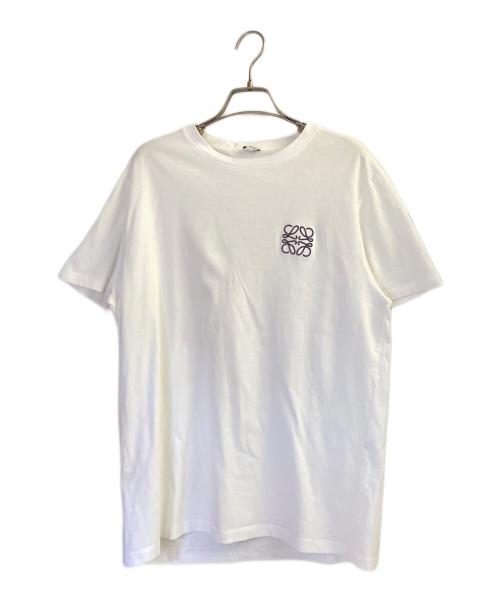 LOEWE（ロエベ）LOEWE (ロエベ) ANAGRAM T SHIRT ホワイト サイズ:Mの古着・服飾アイテム