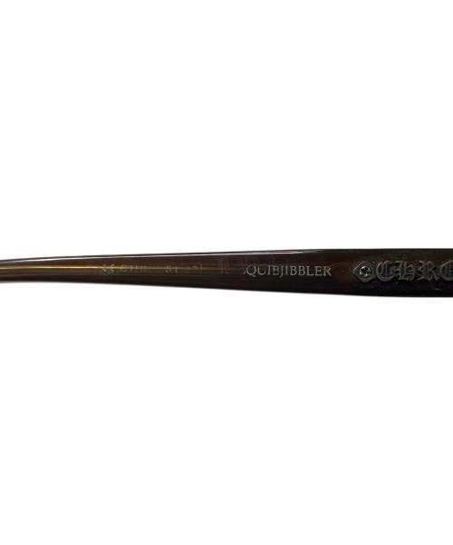 CHROME HEARTS（クロムハーツ）CHROME HEARTS (クロムハーツ) SQUIBJIBBLER ブラウン×ホワイト サイズ:51□24 142の古着・服飾アイテム