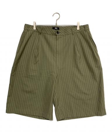 中古・古着通販】stussy (ステューシー) VOLUME PLEATED SHORT STRIPE