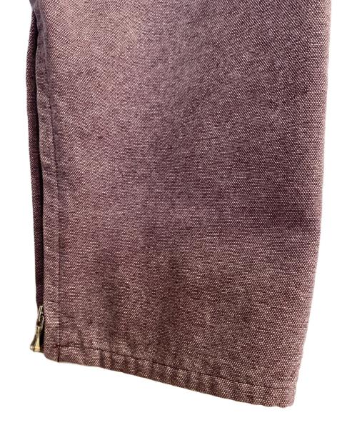 AURALEE（オーラリー）AURALEE (オーラリー) WASHED ORGANIC CANVAS HUNTING BLOUSON パープル サイズ:3の古着・服飾アイテム