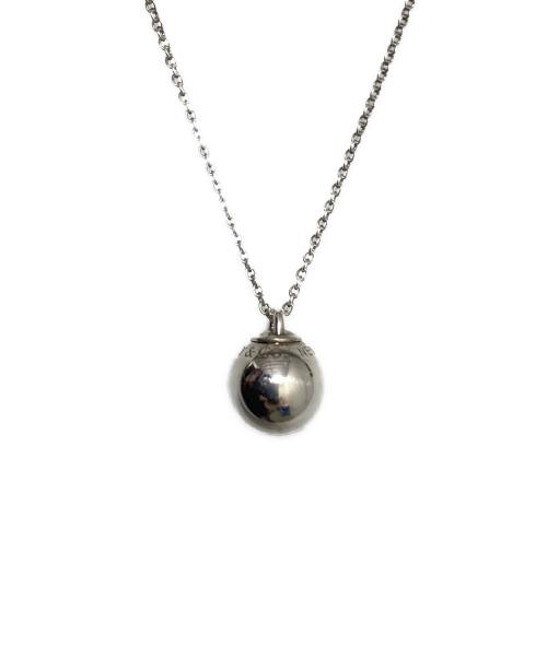 TIFFANY & Co.（ティファニー アンド コー）TIFFANY & Co. (ティファニー アンド コー) ハードウェア ボール ネックレス シルバーの古着・服飾アイテム