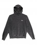 KITHキス）の古着「Williams III Crystal Wash Hoodie」｜ブラック