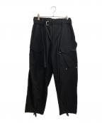 sacaiサカイ）の古着「21AW Cotton Oxford Pants」｜ブラック