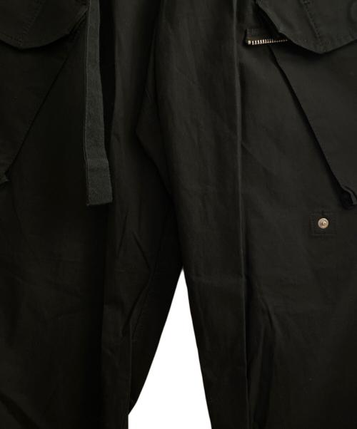 sacai（サカイ）sacai (サカイ) 21AW Cotton Oxford Pants ブラック サイズ:2の古着・服飾アイテム