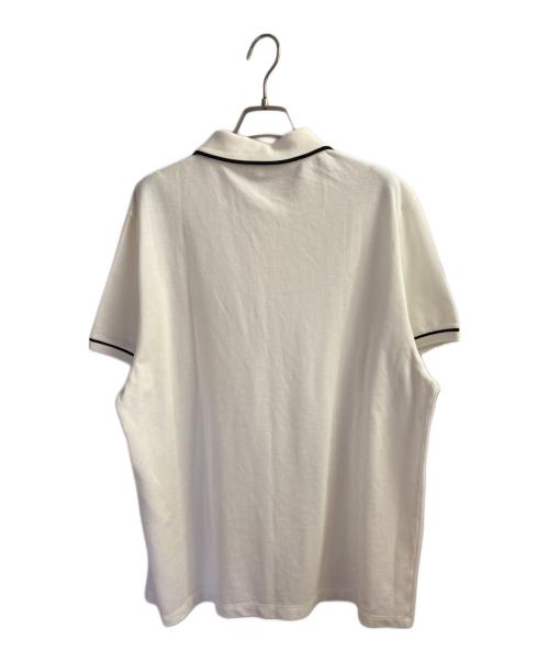 CELINE（セリーヌ）CELINE (セリーヌ) トリオンフ半袖ポロシャツ ホワイト サイズ:XXLの古着・服飾アイテム
