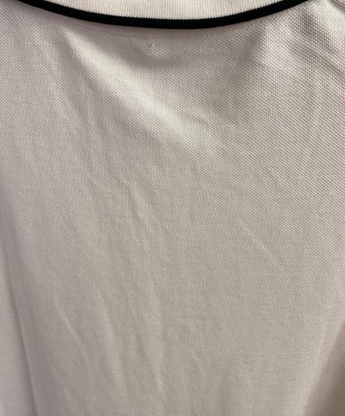 CELINE（セリーヌ）CELINE (セリーヌ) トリオンフ半袖ポロシャツ ホワイト サイズ:XXLの古着・服飾アイテム