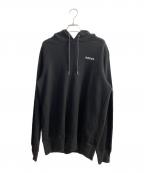 sacaiサカイ）の古着「AGAIN & AGAIN & AGAIN Hoodie」｜ブラック