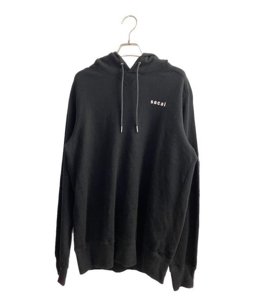 sacai（サカイ）sacai (サカイ) AGAIN & AGAIN & AGAIN Hoodie ブラック サイズ:2の古着・服飾アイテム