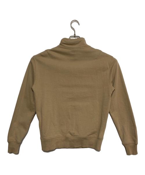 AMI Alexandre Mattiussi（アミアレクサンドルマテュッシ）AMI Alexandre Mattiussi (アミアレクサンドルマテュッシ) Zipped Sweatshirt ベージュ サイズ:Sの古着・服飾アイテム