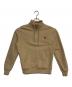 AMI Alexandre Mattiussi（アミアレクサンドルマテュッシ）の古着「Zipped Sweatshirt」｜ベージュ