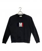 AMI Alexandre Mattiussiアミアレクサンドルマテュッシ）の古着「フロントロゴスウェット」｜ブラック