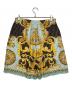 FENDI (フェンディ) VERSACE (ヴェルサーチェ) Fendace Baroque Silk Shorts Gold Blue スカイブルー サイズ:50：53000円