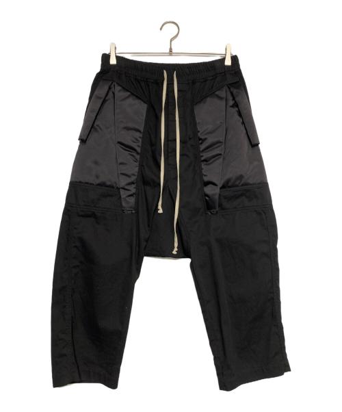 RICK OWENS（リックオウエンス）RICK OWENS (リックオウエンス) DRAWSTRING CROPPED ブラック サイズ:52の古着・服飾アイテム