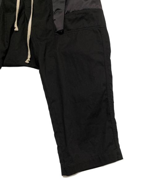 RICK OWENS（リックオウエンス）RICK OWENS (リックオウエンス) DRAWSTRING CROPPED ブラック サイズ:52の古着・服飾アイテム
