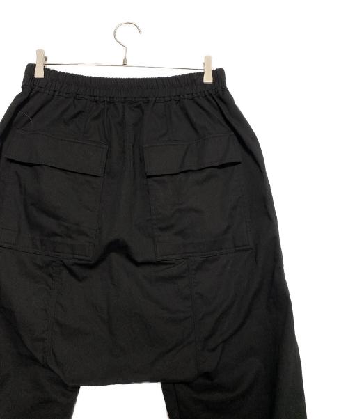 RICK OWENS（リックオウエンス）RICK OWENS (リックオウエンス) DRAWSTRING CROPPED ブラック サイズ:52の古着・服飾アイテム