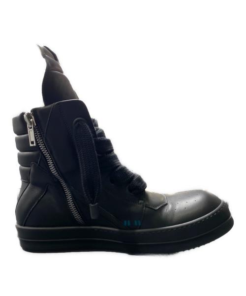 RICK OWENS（リックオウエンス）RICK OWENS (リックオウエンス) JUMBO LACE GEOBASKET ブラック サイズ:45 未使用品の古着・服飾アイテム