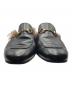 中古・古着 GUCCI (グッチ) プリンスタウンホースビット ブラック サイズ:12　1/2：20000円